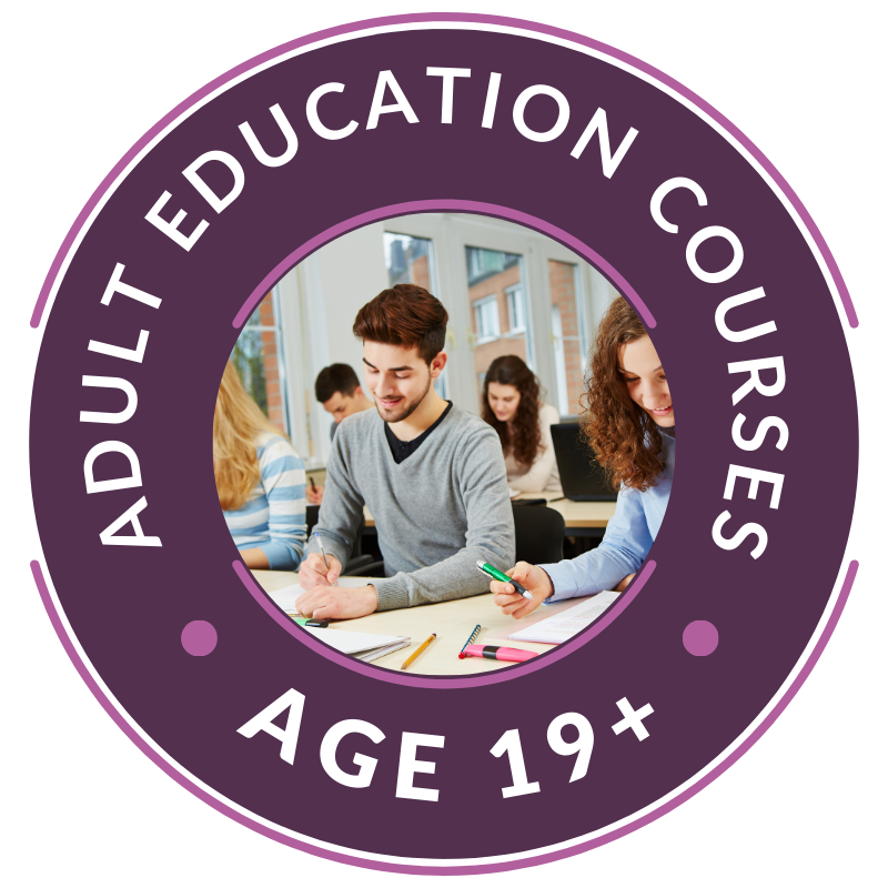 Adult education Courses age 19+