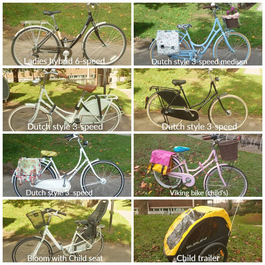 types of ladies bikes