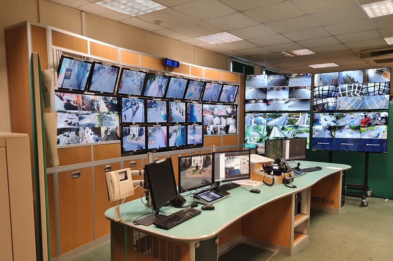 Cctv control room