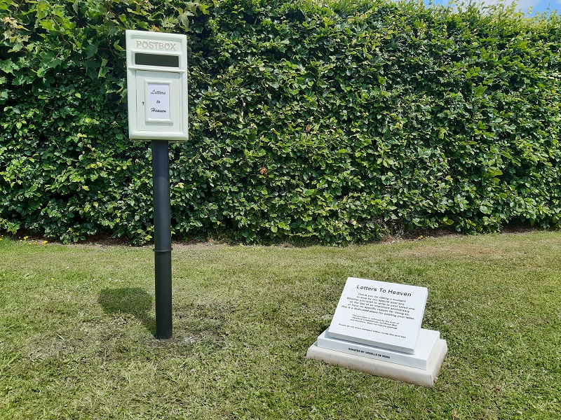 Letters to heaven postbox and tablet