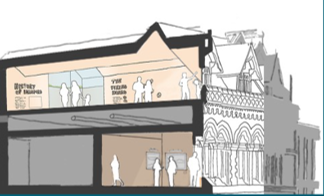 Hereford museum and art gallery concept drawing