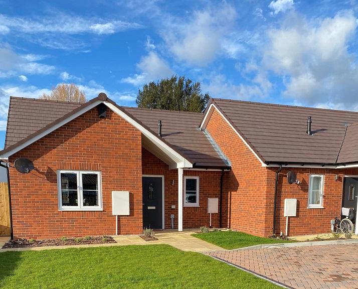 A new build bungalow adapted for people with complex needs