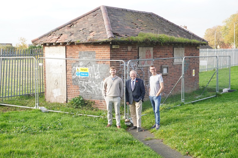 Cian O’Sullivan, Cllr Harry Bramer, Mark Stevenson