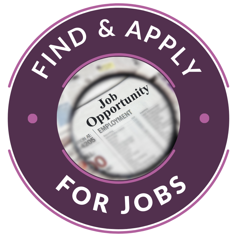 Find and apply for jobs